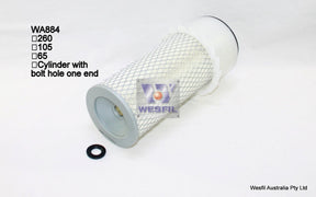 Air Filter HDA5286/HDA5061 Fits Kubota WA884 - Wesfil
