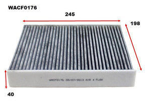 Cabin Filter RCA320C Fits BMW WACF0176 - Wesfil