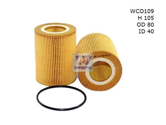 Oil Filter R2667P Fits Volvo WCO109 - Wesfil