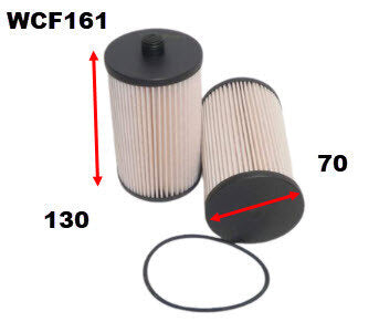 Diesel Fuel Filter R2710P Fits VW WCF161 - Wesfil | Universal Auto Spares