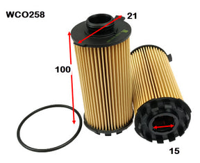 Oil Filter Porsche WCO258 - Cooper - Cooper