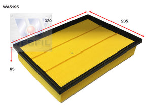 Air Filter A1812 Fits Toyota WA5195 - Wesfil