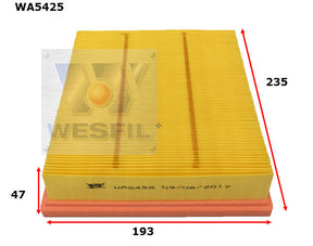 Air Filter Fits Haval WA5425 - Wesfil