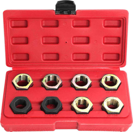 8 Piece FWD Axle Spindle Re-Threader Set - PKTool | Universal Auto Spares