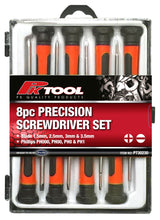 8 Piece Phillips & Blade Precision Screwdriver Set - PKTool