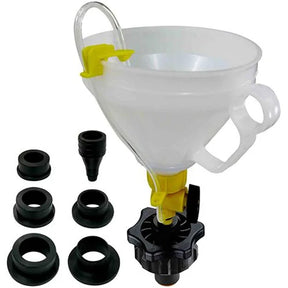 8 Pieces Coolant Refilling Kit Adaptor Cap 6 Universal Adaptors - PKTool