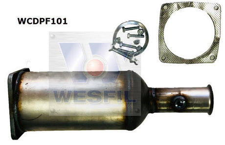 Diesel Particulate Filter (DPF) RPF313 Fits Citroen WCDPF101 - Wesfil | Universal Auto Spares