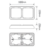 200 Series 12-24V Blister - LED AutoLamps