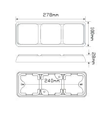 80 Triple Series 12-24 Volt Blister - LED AutoLamps | Universal Auto Spares