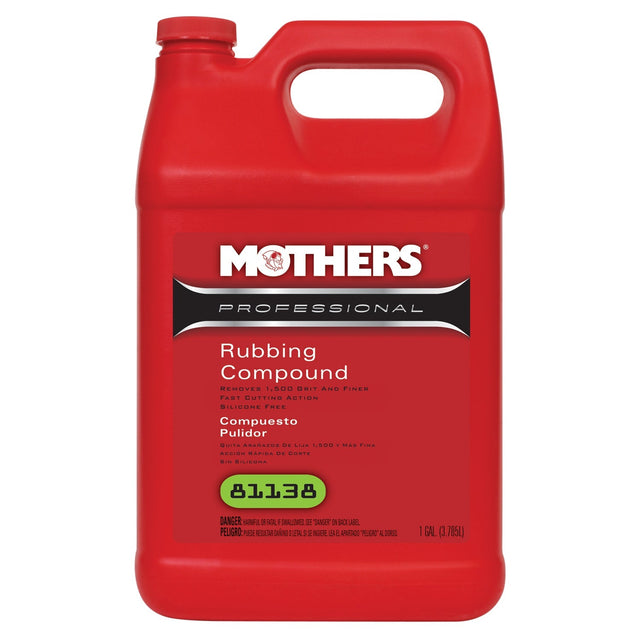PROFESSIONAL RUBBING COMPOUND 3.785L - Mothers