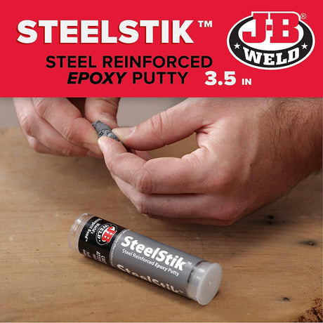 Steel Stik Steel Reinforced Epoxy Putty Stick 57g - J-B Weld | Universal Auto Spares