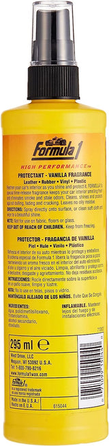 Protectant Shines And Freshens Vanilla Fragrance 315ml - Formula 1 | Universal Auto Spares
