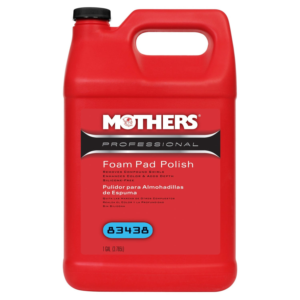 PROFESSIONAL FOAM PAD POLISH / FINISHING POLISH 3.785L - Mothers