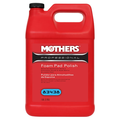 PROFESSIONAL FOAM PAD POLISH / FINISHING POLISH 3.785L - Mothers