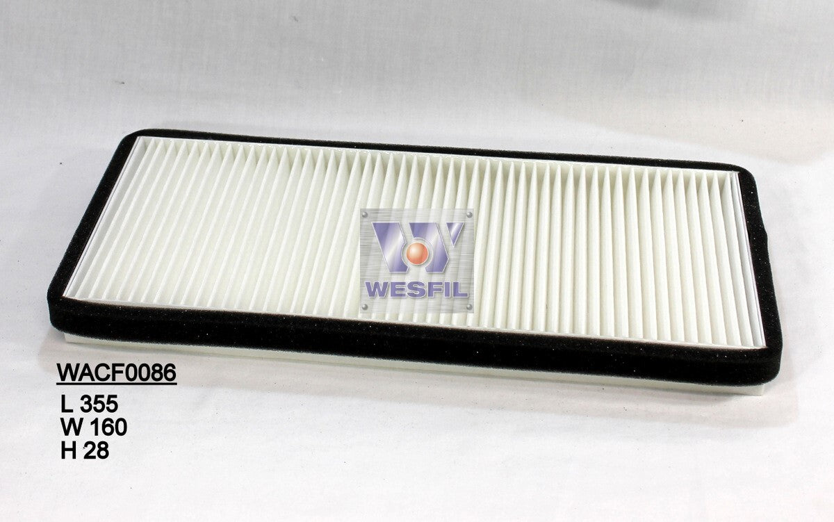 Cabin Filter RCA167P Fits Ford WACF0086 - Wesfil
