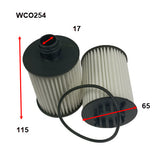 Oil Filter Jeep WCO254 - Cooper