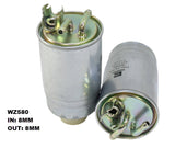 Diesel Fuel Filter Z580 Fits VW WZ580 - Wesfil | Universal Auto Spares