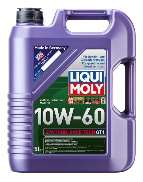 Synthoil Race Tech GT1 10W-60 5L - LIQUI MOLY | Universal Auto Spares