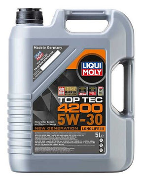 Top Tec 4200 5W-30 New Generation Synthetic Technology - LIQUI MOLY | Universal Auto Spares