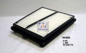 Air Filter A1247 Fits Honda WA898 - Wesfil