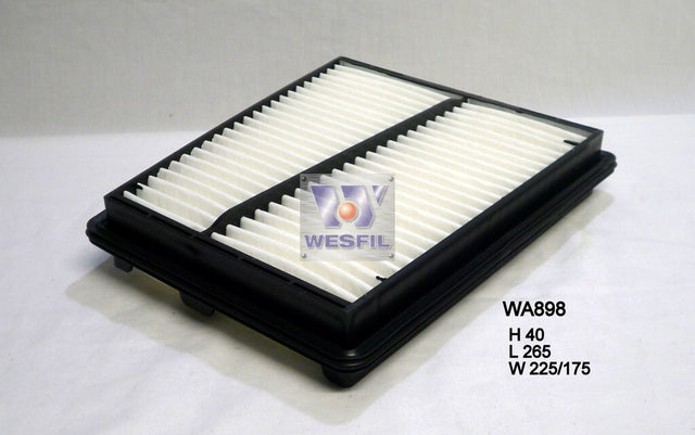 Air Filter A1247 Fits Honda WA898 - Wesfil | Universal Auto Spares