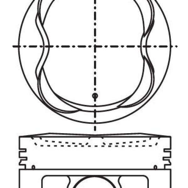 Piston & Pin Set TOYOTA 2UZFE DOHC 32V 8P1178-0.50 - NASON