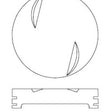 Piston & Pin Set CHEV 454 V8 FLAT TOP 8P1319-1.00 - SILVOLITE