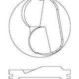 Piston & Pin Set CHEV 454 V8 DOME TOP .230" 8P1321-1.00 - SILVOLITE