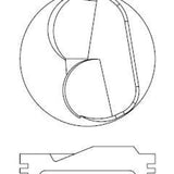Piston & Pin Set CHEV 454 V8 DOME TOP .340" 8P1322-1.00 - SILVOLITE