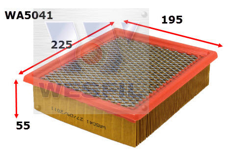 Air Filter Fits Ford WA5041 - Wesfil