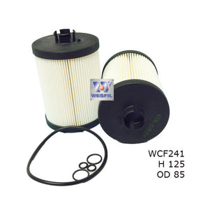 Diesel Fuel Filter R2762P Fits Nissan WCF241 - Wesfil