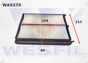 Air Filter A2019 Fits Hyundai/Kia WA5370 - Wesfil