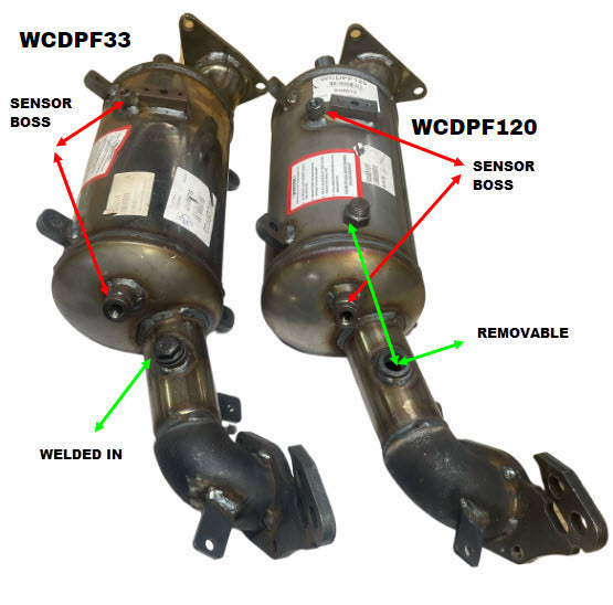 Diesel Particulate Filter (DPF) Fits Subaru WCDPF120 - Wesfil | Universal Auto Spares