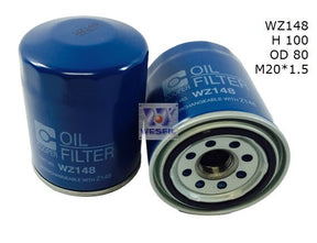 Oil Filter Z148 Fits Honda/Mazda WZ148 - Wesfil