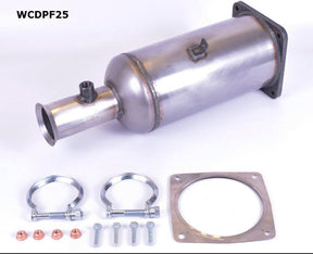 Diesel Particulate Filter (DPF) RPF227 Fits Peugeot WCDPF25 - Wesfil