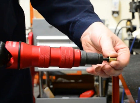 9 Piece Blind Rivet Nutsert Adaptor Kit Heavy-Duty Japanese Bearings - PKTool