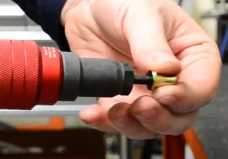 9 Piece Blind Rivet Nutsert Adaptor Kit Heavy-Duty Japanese Bearings - PKTool