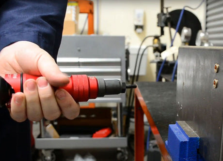 9 Piece Blind Rivet Nutsert Adaptor Kit Heavy-Duty Japanese Bearings - PKTool