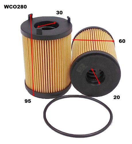 Oil Filter Isuzu/Mazda WCO280 - Cooper