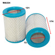 Air Filter A324 Fits Suzuki WA324 - Wesfil