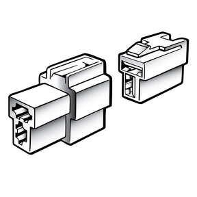 2 Way Male Quick Connector Housing 2 Piece - Narva