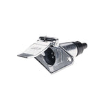 7 Pin Small Round Metal Trailer Socket - Narva