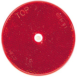 Red Retro Reflector With Fixing Bolt - Narva