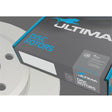 Brake Disc Rotor Rear Fits Skyline R32 GTR, 300ZX Z32 AAP908 - Ultima