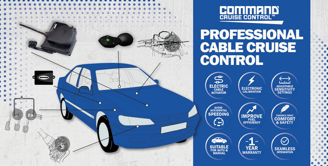 CABLE CRUISE CONTROL KIT - Command Cruise Control