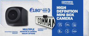 HIGH DEFINITION 180º MINI BOX CAMERA - Command Parking Systems