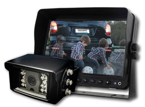 HIGH DEFINITION 7" HEAVY DUTY MONITOR - WITH HEAVY DUTY BOX CAMERA - Command Parking Systems