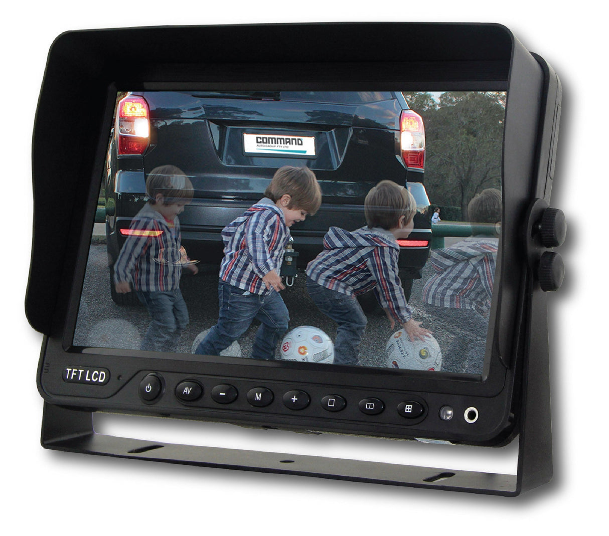 HIGH DEFINITION 7" HEAVY DUTY MONITOR - Command Parking Systems