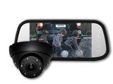 HIGH DEFINITION 7" OE REPLACEMENT MIRROR MONITOR - WITH 120º HEAVY DUTY DOME CAMERA - Command Parking Systems