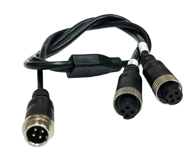 4 PIN SPLITTER FRONT FEMALE TO MALE+MALE - Command Parking Systems